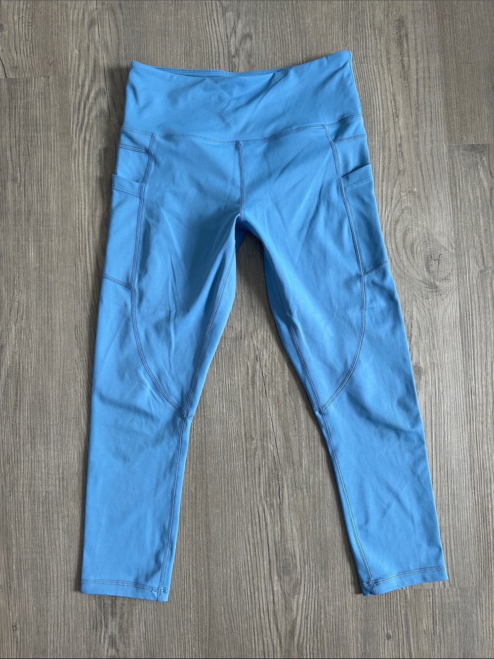 ZYIA Active Blue Light N Tights Leggings with Side Pockets Small